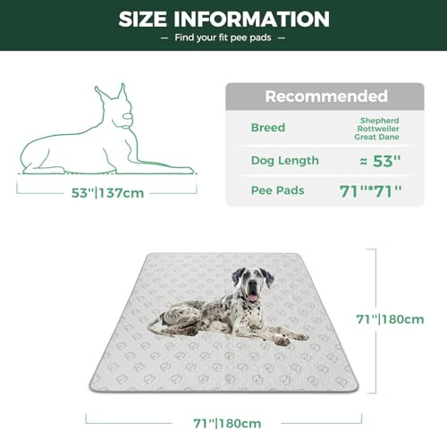 Washable Pee Pads for Dogs, Puppy Pads with Super Absorbent, Specifically - Picture 3 of 7