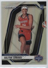 2024 Panini Prizm WNBA Silver Prizm Aaliyah Edwards #142 Rookie RC 1kc2
