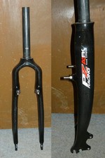 fourche vtt 26 pouces 1'' 1/8 PZ RACING A1 FK carbone v brake et disc