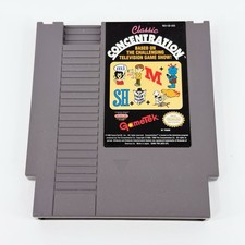 Classic Concentration - NES Nintendo Game Cartridge Only Tested