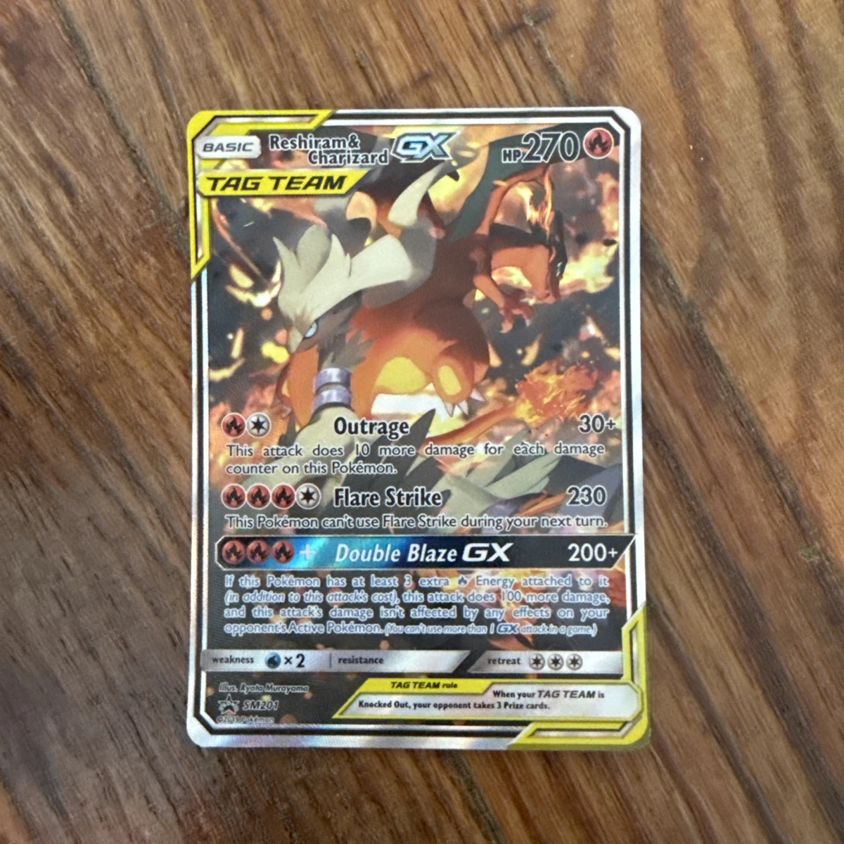 Reshiram & Charizard GX Pokémon TCG Cards for sale | eBay