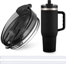 Jmoe USA 40 oz Replacement Lid For Yukon Fit Forty 1-Pack, Translucent Black 