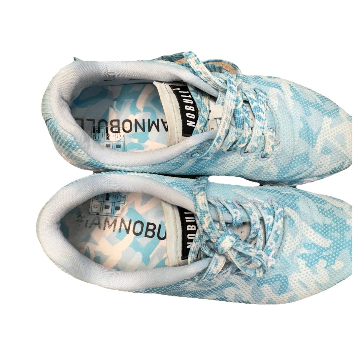 Nobull Superfabric Trainer Men Sz 6 Women 7.5 Workout Gym Shoes Blue Gum  Camo Men main image 2