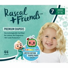 Rascal  Friends Premium Diapers Choose Your Size  Count 