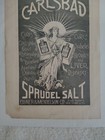 Vintage Carlsbad Sprudel Salt Eisner & Mendelson Co Paper Ad — photo 3