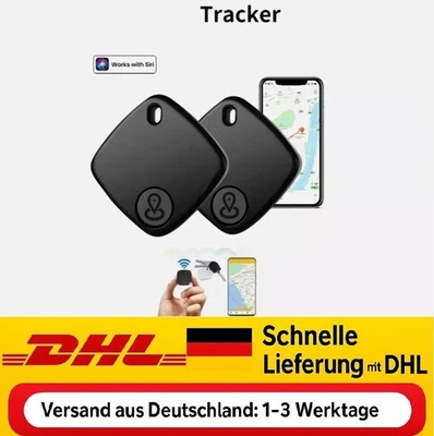 2er Bluetooth Tracker Auto Fahrzeug Kinder Hunde Echtzeit Tracking Wasserdicht