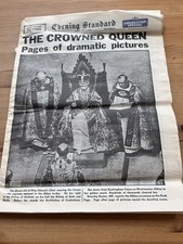 The Crowned Queen-Evening Standard Coronation Special News Paper
