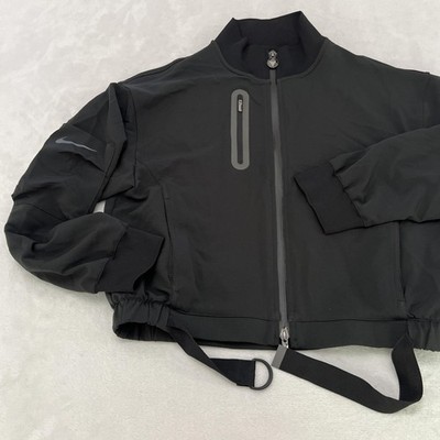 Nike Jacket Womens Medium Black Tech Pack City Ready Track Running CU5088-010