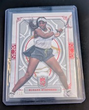 Sloane Stephens 2024 Topps Royalty Collection Tennis Red 14/15 [xxd35