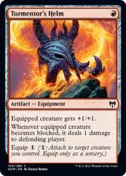 Tormentor's Helm - Kaldheim - #155 - Common - MTG