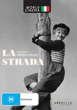 La Strada DVD | Federico Fellini's | Italian with English Subtitles | Region 4