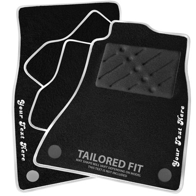 To fit Skoda Rapid Car Mats 2012+ & Custom Logo [C]