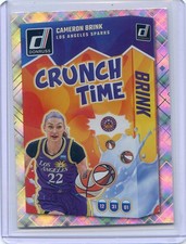 2025 Panini Donruss WNBA CAMERON BRINK #17 CRUNCH TIME DIAMOND HOLO SPARKS