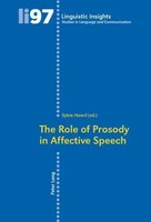 Sylvie Hancil | The Role Of Prosody In Affective Speech | Taschenbuch | Englisch