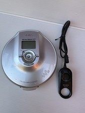 Sony Walkman Atrac 3 Plus MP3 Portable CD Player - Silver D-NE500 W/ Remote B5