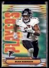 2025 Topps Chrome Bijan Robinson Refractor (RAW)