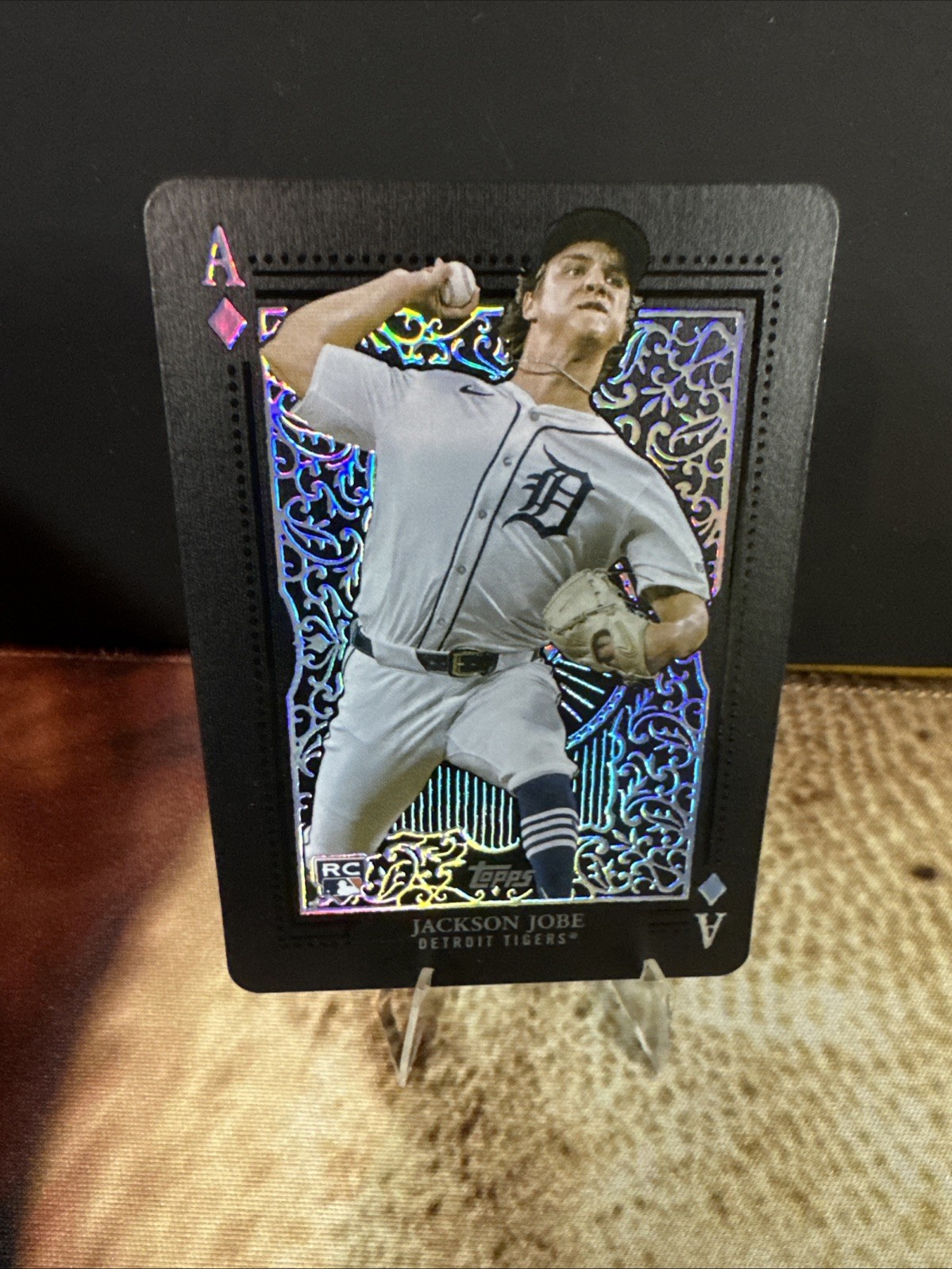 Jackson Jobe 2025 Topps Series 1 Baseball #AA-21 All Aces Rookie RC SSP Tigers