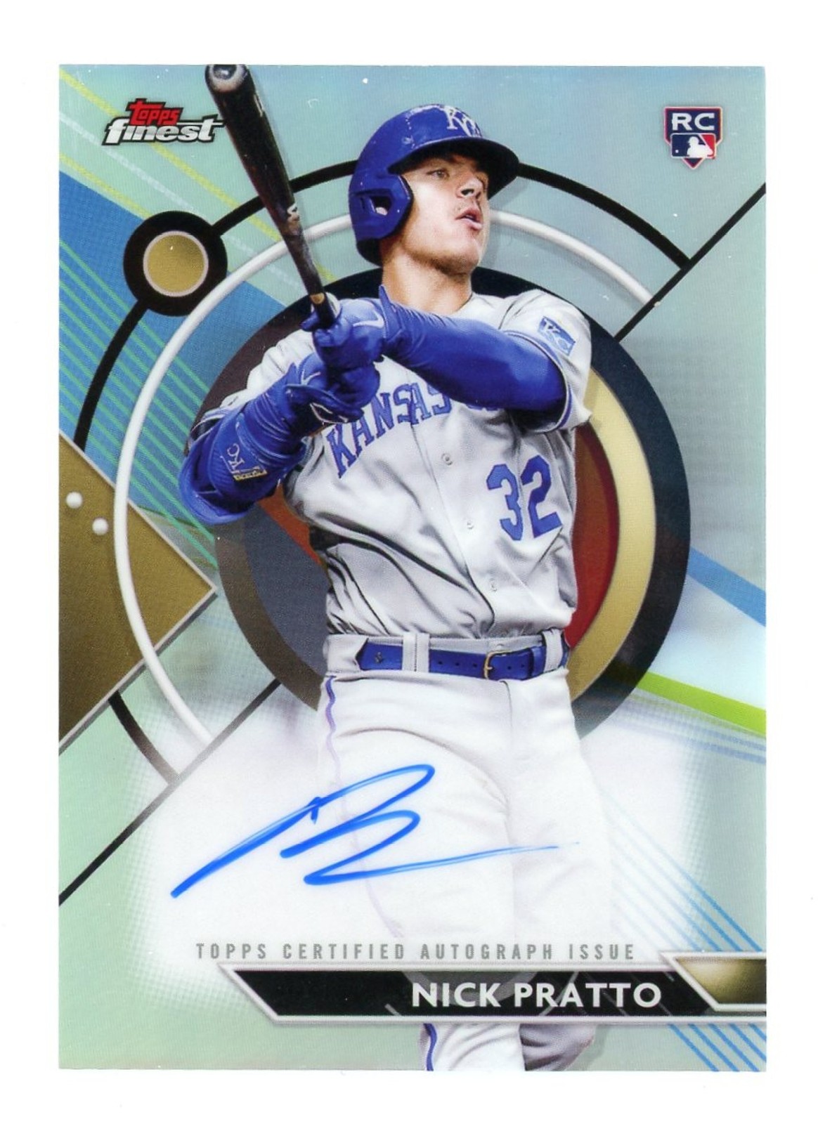 2023 Topps Finest #FA-NP Nick Pratto Rookie Auto RC