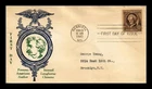 DR JIM STAMPS US COVER SAMUEL CLEMENS FAMOUS AMERICANS FDC SADWORTH CACHET