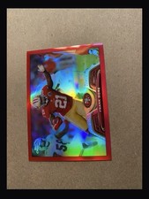 2013 Topps Chrome #201 Frank Gore red refractor 19/25 NM-MT