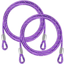 - 0.13IN Security Steel Cable 4/6/10/15FT Lengths Bike Lock Cable, Cable Rope...