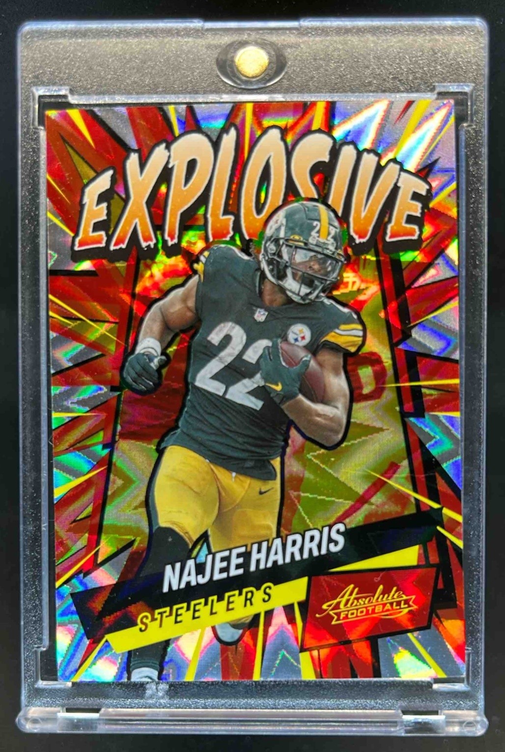 2022 Absolute Najee Harris Explosive #E17 Steelers