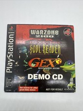 Eidos Demo Disc PS1, Warzone 2100, Soul Reaver, Gex 3 - Playstation 1 PS1 RARE!!