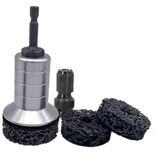 ,Brake Hub Cleaning Kit Includes 3 Pads,Holder and Wheel Hub Cleaning Kit