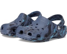 Crocs Classic 206838-4HQ Clog Toddler 6 Marbled Navy Slip-On Casual Shoe GBO1587