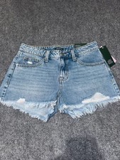 Denim Shorts Mid Rise Womens Size 2
