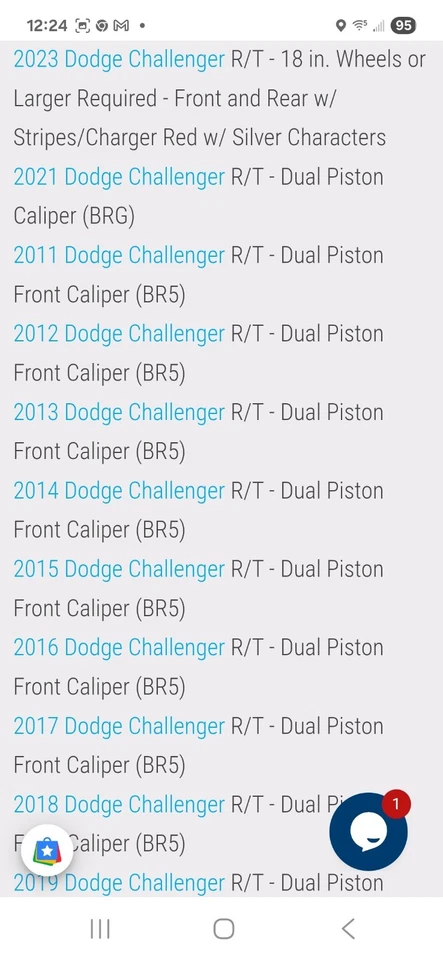 Disc Brake Caliper Cover-LL MGP Caliper Covers fits 16-23 dodge charger - Image 4 of 4