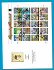 Baseball full sheet FDCs - 3408a-t & 3510-3519 - large covers — photo 1