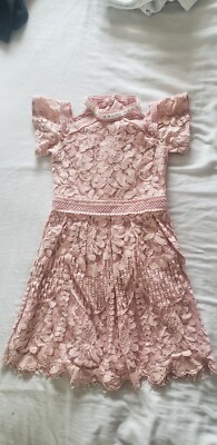 Lipsy Girls Lace Occasion Dress bridesmaid wedding birthday party