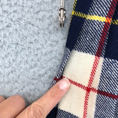 Vintage Edyth May Irish Wool Kilt Kids 10 12 Tartan Plaid Pleated Skirt Gaelic - Picture 14 of 18