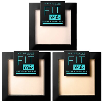 Maybelline Fit Me matter porenloser gepresster Puder wählen Sie Ihren Farbton