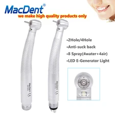 MacDent MX-600L Dental E-Generator LED High Speed Turbine Handpiece Self Power