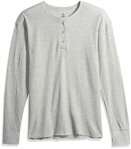 fruit of the loom thermal henley