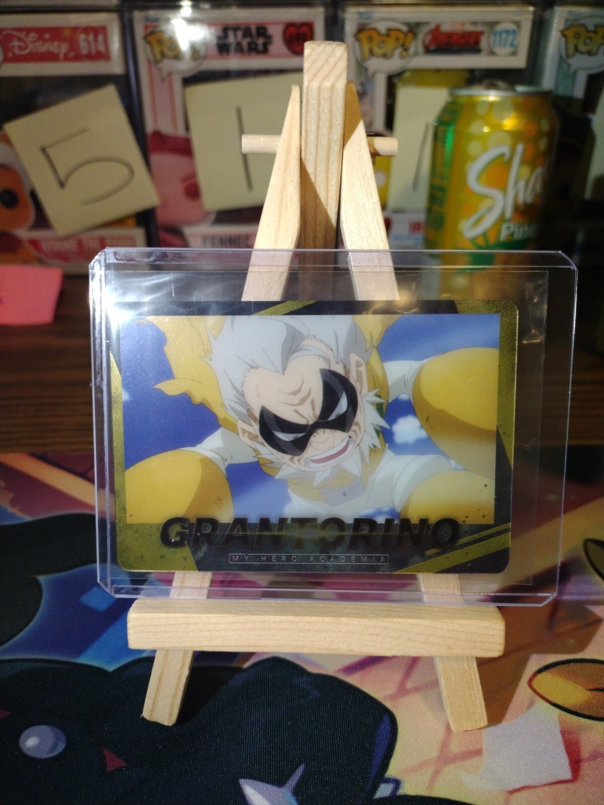 my hero academy union arena oro raro Grantorino número 21 nuevo tirón