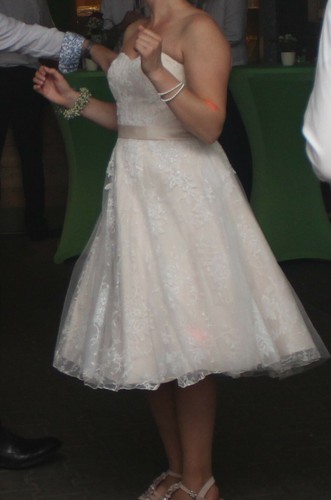 kurzes Brautkleid / Hochzeitskleid 38/40 - Bild 4 von 12