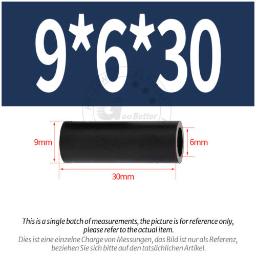 Black Nylon Standoff Plastic Spacers Washers M3 | M4 | M5 | M6 | M8 | M10 | M12 - Picture 149 of 230