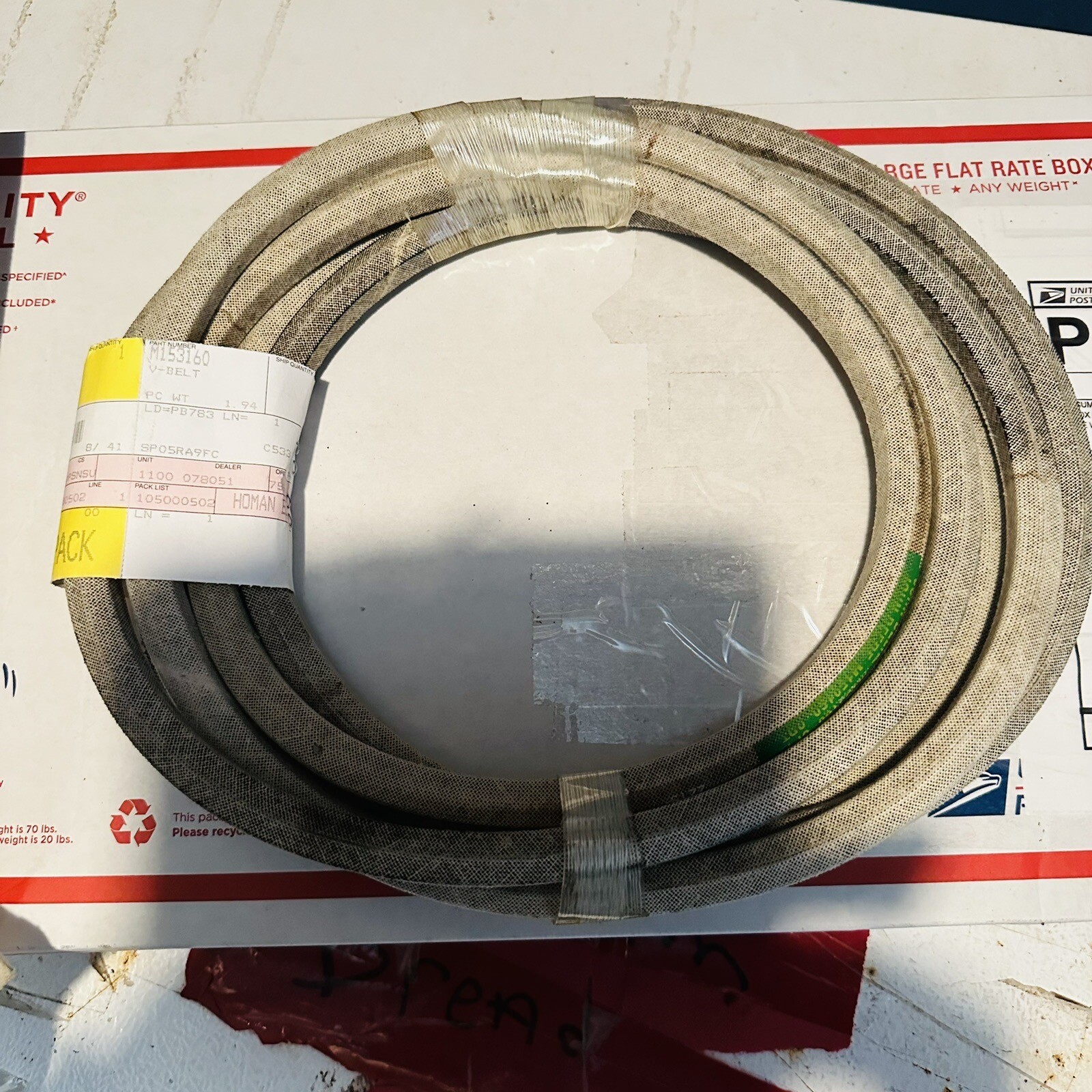 Genuine John Deere Deck Drive Belt Fits X300, X304, X324 M153160 eBay