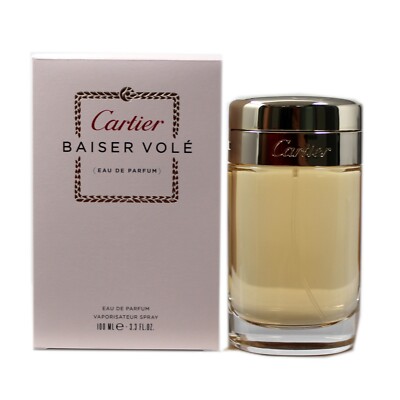 CARTIER BAISER VOLE EAU DE PARFUM SPRAY 100 ML/3.3 FL.OZ. NIB
