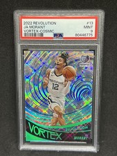 2022-23 Panini Revolution Vortex Cosmic Ja Morant 13 - /99 - PSA 9 Memphis