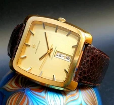 Vintage Hamilton Day & Date 1970's Automatic 17J Retro Screw Down Case !! 