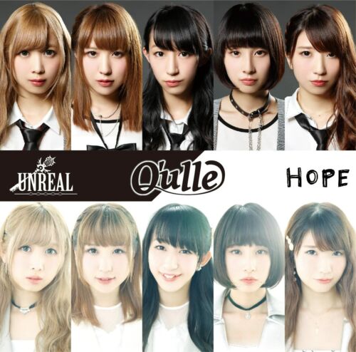 Q'ulle UNREAL HOPE 2015 4th Single CD + DVD Ltd/E New J-Girls Rock Dance Group - Afbeelding 1 van 1