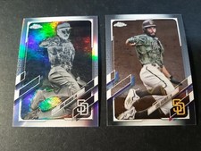 2021 Topps Chrome Eric Hosmer Negative Refractor #112/Base San Diego Padres