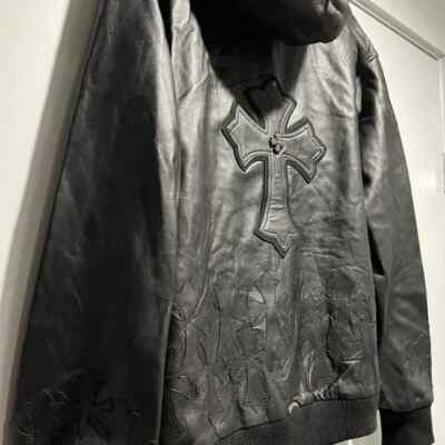 BRAND NEW Amal Guessous A&G Premium Leather Jacket (L) *RARE*