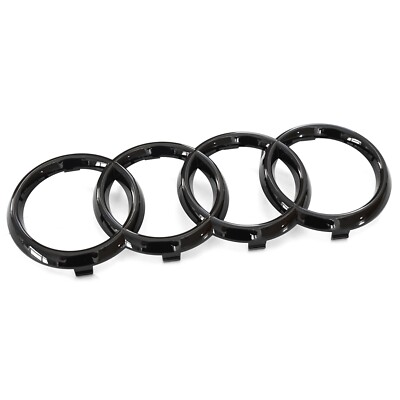Original Audi e-tron GT Zeichen Kühlergrill Black Edition Emblem Logo schwarz