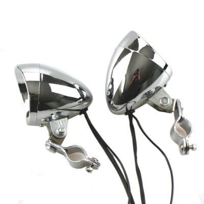 12V LED Nebelscheinwerfer Passing Spot Lampe mit Schutzbügel Rohrhalterung