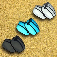 3 Pairs Lenses Replacement for-Oakley Mercenary Polarized-Black Silver Ice Blue